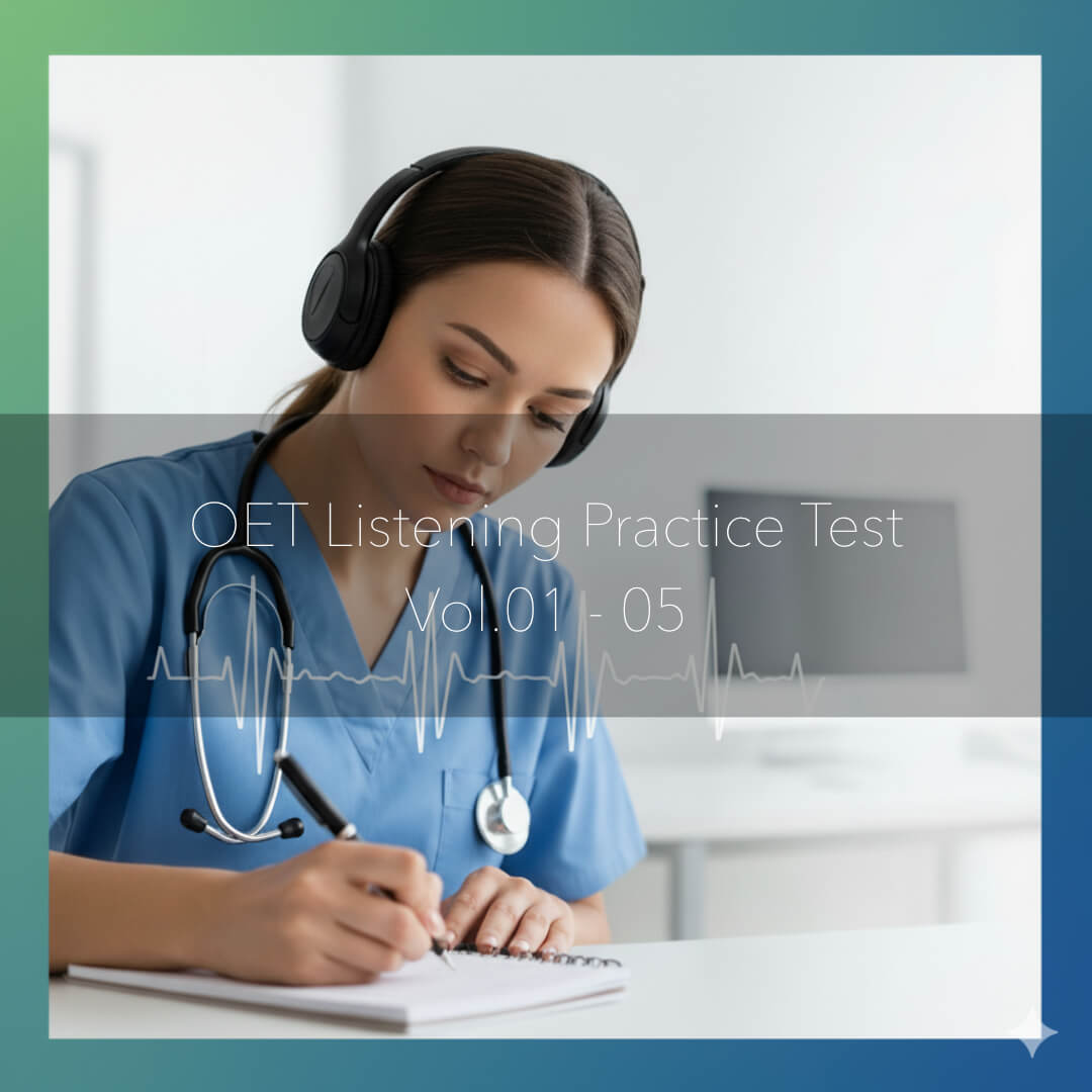OET Listening Practice Test - Part A Vol.01-05