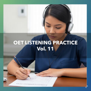 OET Listening Practice Test - Part A Vol.11