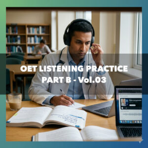 OET Listening Practice Test - Part B - Vol.03