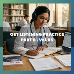 OET Listening Practice Test - Part B - Vol.05
