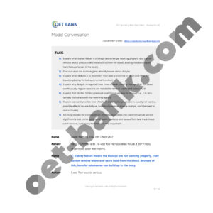 Alternative view of OET Speaking Role Play Cards - Nursing Vol.02